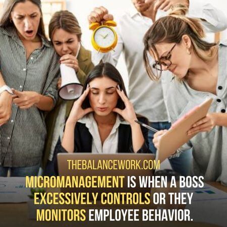 Micromanagement - Why Do Employees Hate Their Boss