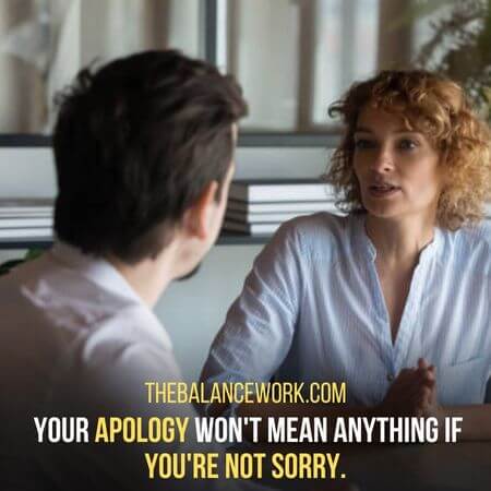 You're not sorry - How To Apologize For Missing A Meeting