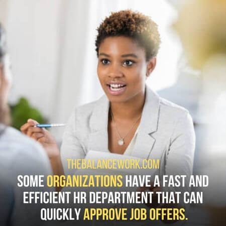 Approve job offers - How Long For Hr To Approve Job Offer