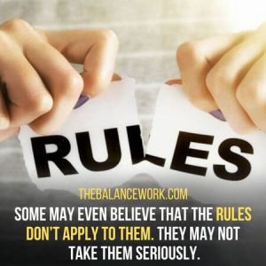 when you break the rules and get away with it