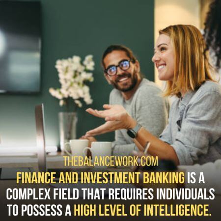 Finance and investment banking - jobs that require iq test