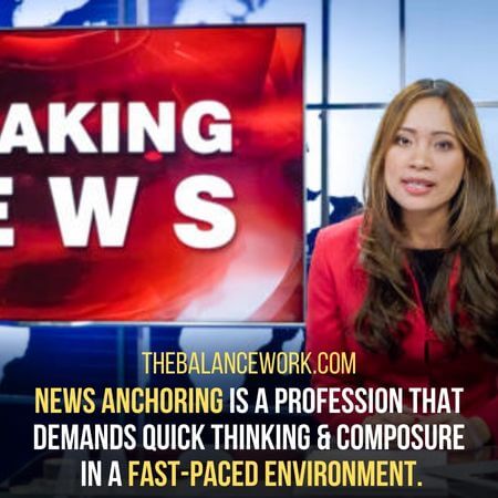 News anchoring - best jobs for adults with slow processing speed
