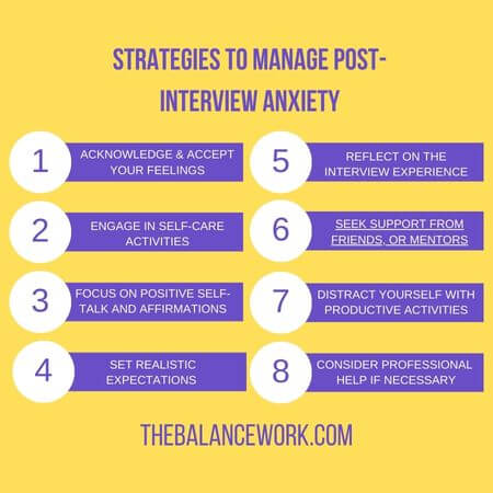 Strategies to Manage Post- Interview Anxiety