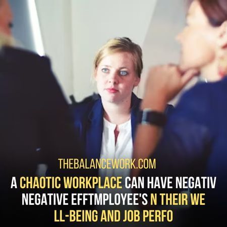 Well-being  and job performance.- How To Deal With A Chaotic Workplace