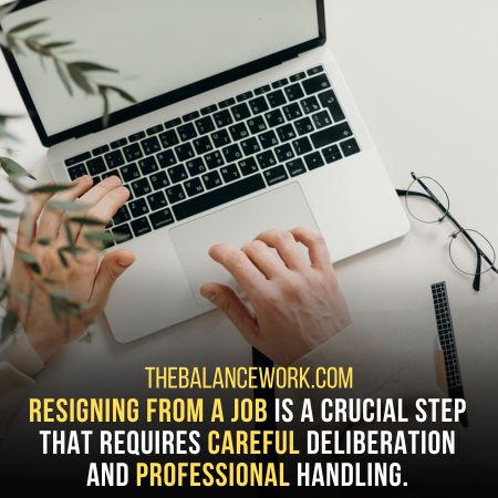 Resign in Workplace 